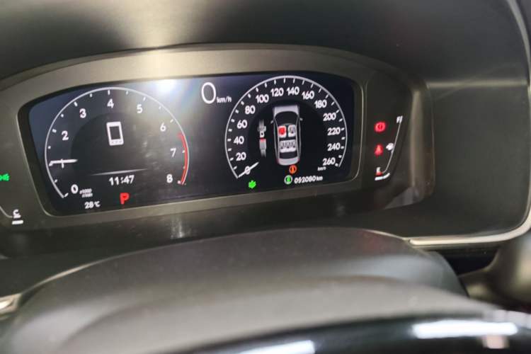 Used Honda Integra 2023 240TURBO CVT Smart Enjoyment Version Odometer Close Up