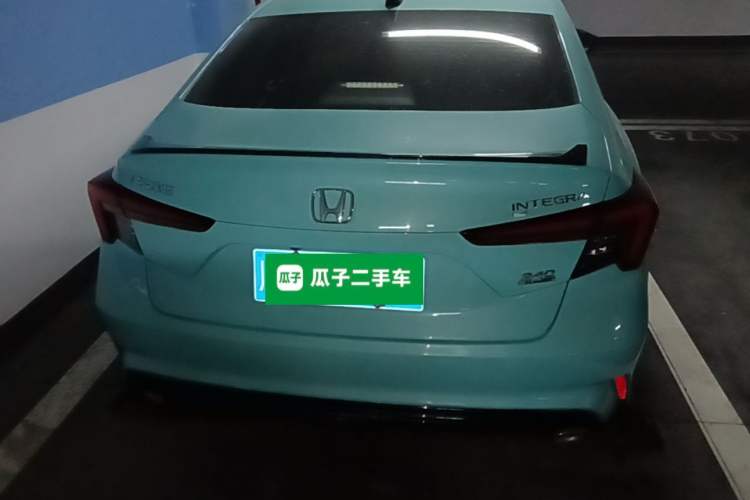 Used Honda Integra 2023 240TURBO CVT Phantom Night · Tech Edition Rear