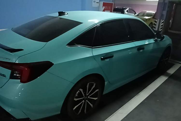 Used Honda Integra 2023 240TURBO CVT Phantom Night · Tech Edition Rear Right 45 Deg