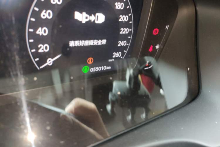Used Honda Integra 2023 240TURBO CVT Smart Enjoyment Version Odometer Close Up