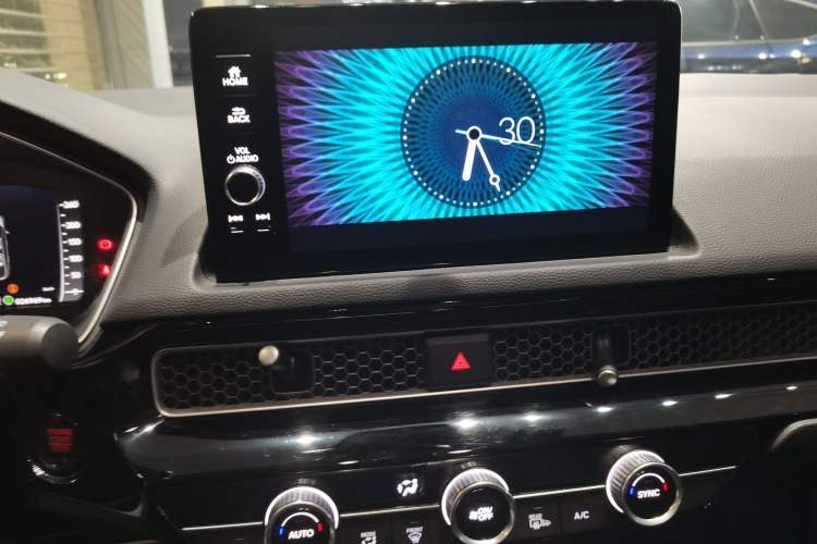 Used Honda Integra 2023 HATCHBACK 240TURBO CVT Phantom Night Luxury Edition Audio And AC Panel