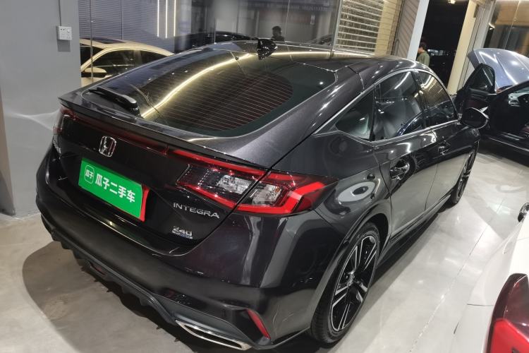 Used Honda Integra 2023 HATCHBACK 240TURBO CVT Phantom Night Luxury Edition Rear Right 45 Deg