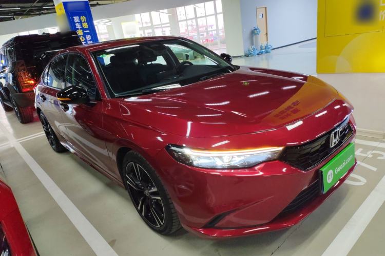 Used Honda Integra 2023 HATCHBACK 240TURBO CVT Phantom Night Deluxe Edition Front Right 45 Deg
