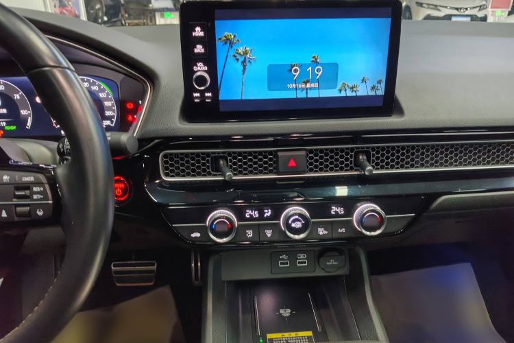 Used Honda Integra 2023 HATCHBACK 2.0L eHEV Sharp Luxury Edition Audio And AC Panel