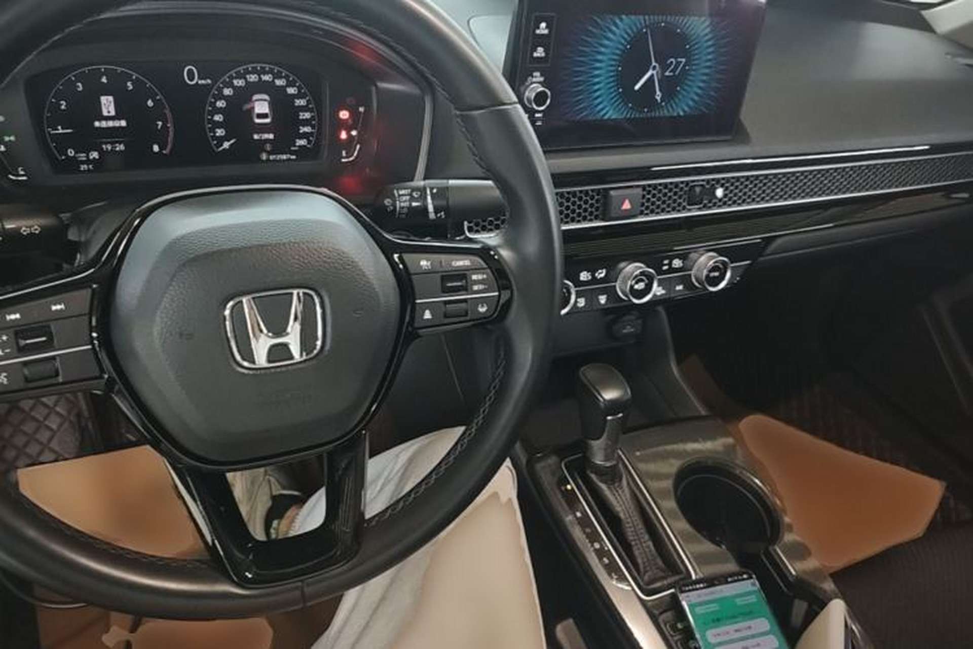 Used Honda Integra 2023 240TURBO CVT Phantom Night · Tech Edition Center Console