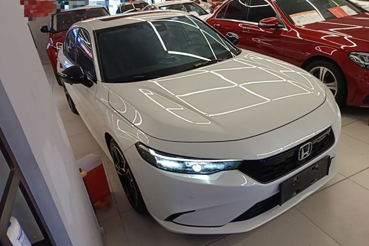 Used Honda Integra 2023 HATCHBACK 240TURBO CVT Phantom Night Luxury Edition Front Right 45 Deg