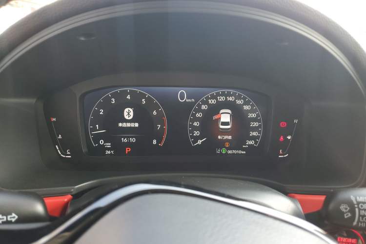 Used Honda Integra 2023 240TURBO CVT Phantom Night · Tech Edition Instrument Cluster