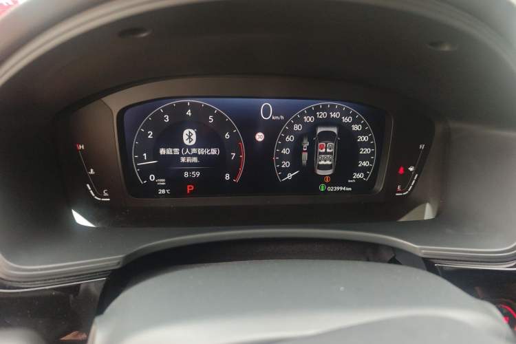 Used Honda Integra 2023 240TURBO CVT Phantom Night · Tech Edition Instrument Cluster