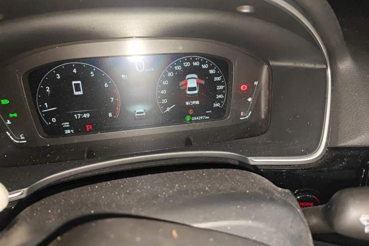 Used Honda Integra 2023 240TURBO CVT Smart Enjoyment Version Odometer Close Up