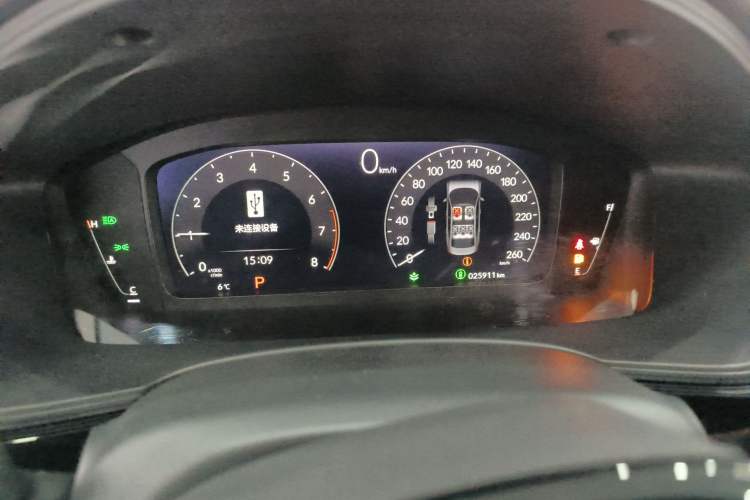 Used Honda Integra 2023 240TURBO CVT Tech Edition Odometer Close Up