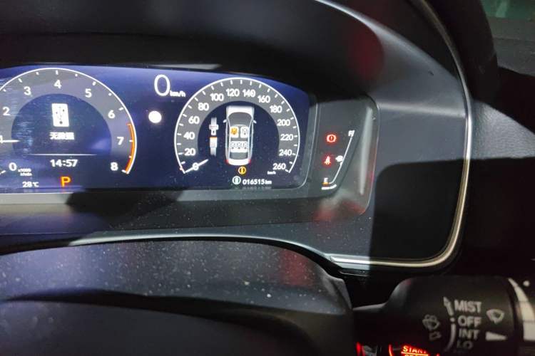 Used Honda Integra 2023 240TURBO CVT Phantom Night·Luxury Edition Odometer Close Up