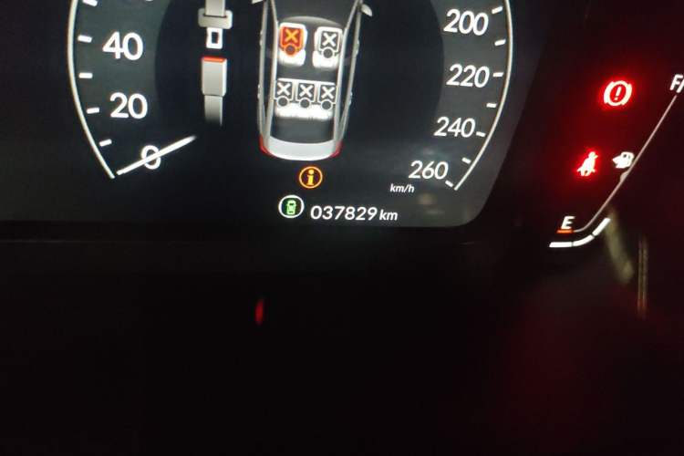 Used Honda Integra 2023 240TURBO CVT Leading Edition Odometer Close Up
