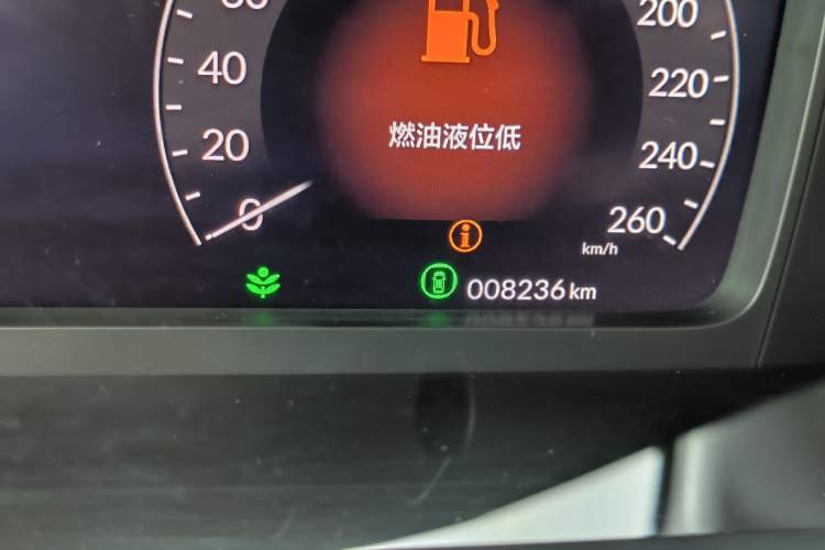 Used Honda Integra 2023 240TURBO CVT Tech Edition Odometer Close Up