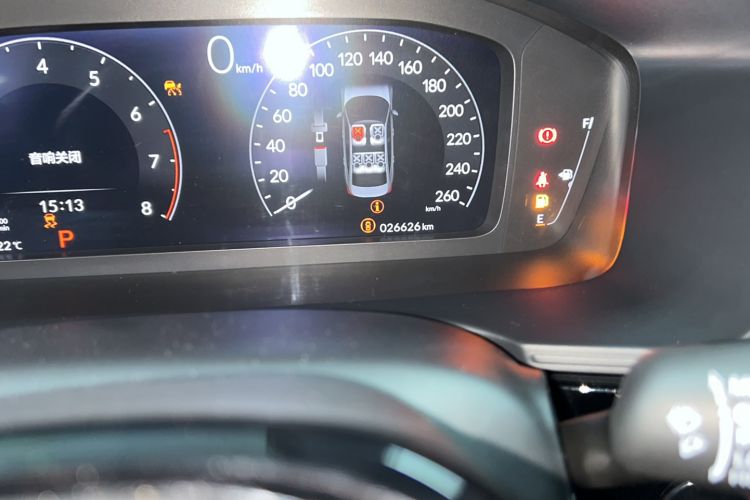 Used Honda Integra 2023 240TURBO CVT Leading Edition Odometer Close Up
