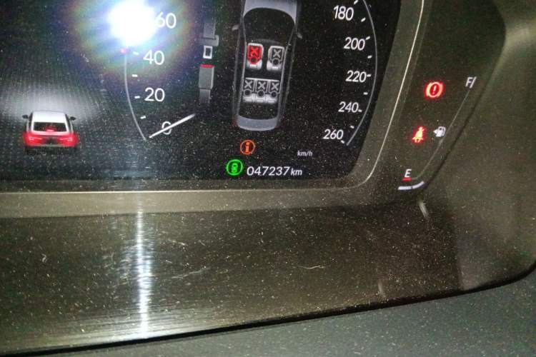 Used Honda Integra 2023 240TURBO CVT Luxury Edition Odometer Close Up
