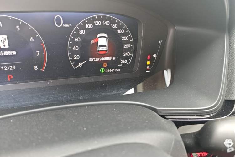 Used Honda Integra 2023 240TURBO CVT Leading Edition Odometer Close Up