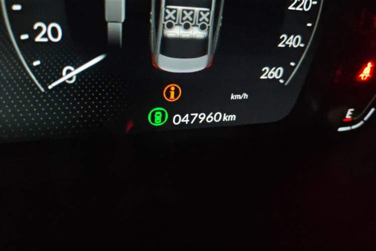 Used Honda Integra 2023 240TURBO CVT Tech Edition Odometer Close Up
