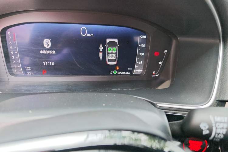Used Honda Integra 2023 240TURBO CVT Phantom Night·Luxury Edition Odometer Close Up