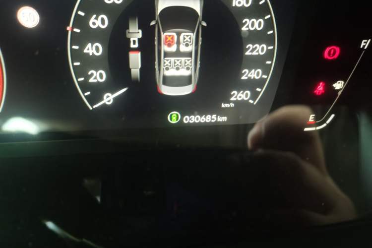 Used Honda Integra 2023 240TURBO CVT Leading Edition Odometer Close Up