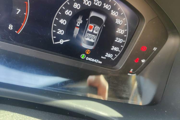 Used Honda Integra 2023 240TURBO CVT Smart Enjoyment Version Odometer Close Up