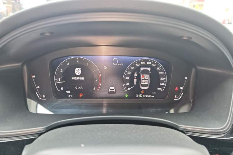 Used Honda Integra 2023 240TURBO CVT Tech Edition Odometer Close Up