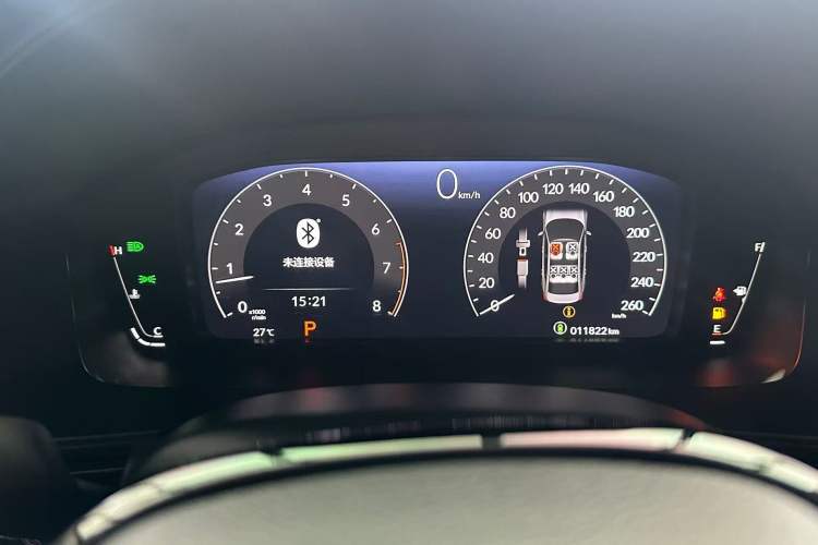 Used Honda Integra 2023 240TURBO CVT Leading Edition Odometer Close Up