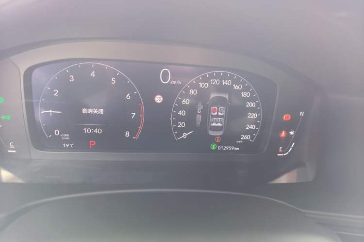Used Honda Integra 2023 240TURBO CVT Leading Edition Odometer Close Up
