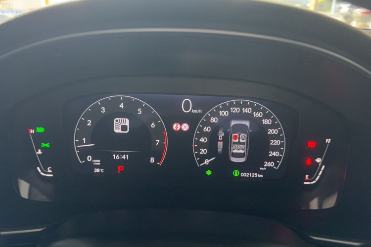 Used Honda Integra 2023 240TURBO CVT Smart Enjoyment Version Odometer Close Up
