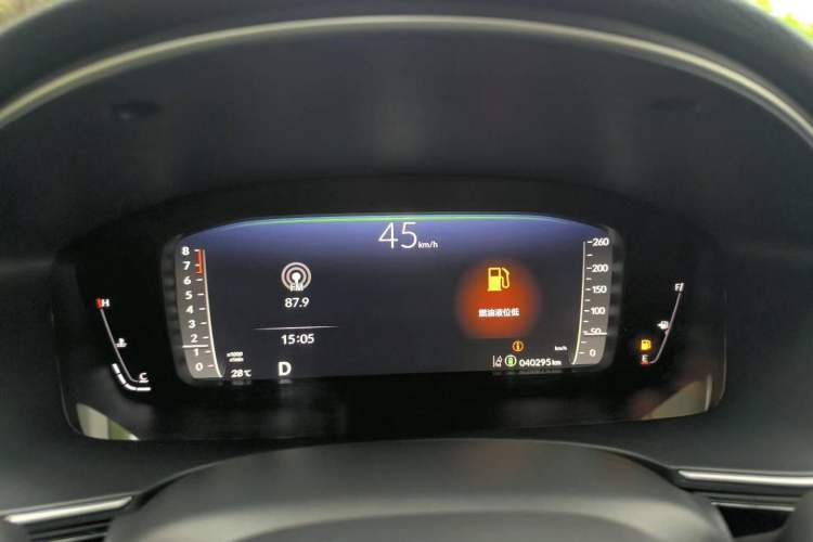 Used Honda Integra 2023 HATCHBACK 240TURBO CVT Phantom Night Luxury Edition Odometer Close Up