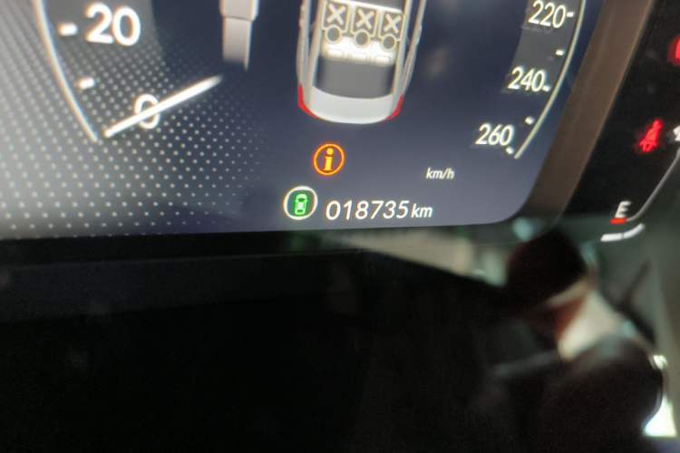 Used Honda Integra 2023 240TURBO CVT Phantom Night·Luxury Edition Odometer Close Up