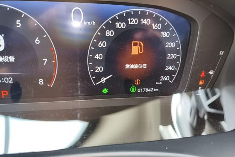 Used Honda Integra 2023 240TURBO CVT Tech Edition Odometer Close Up