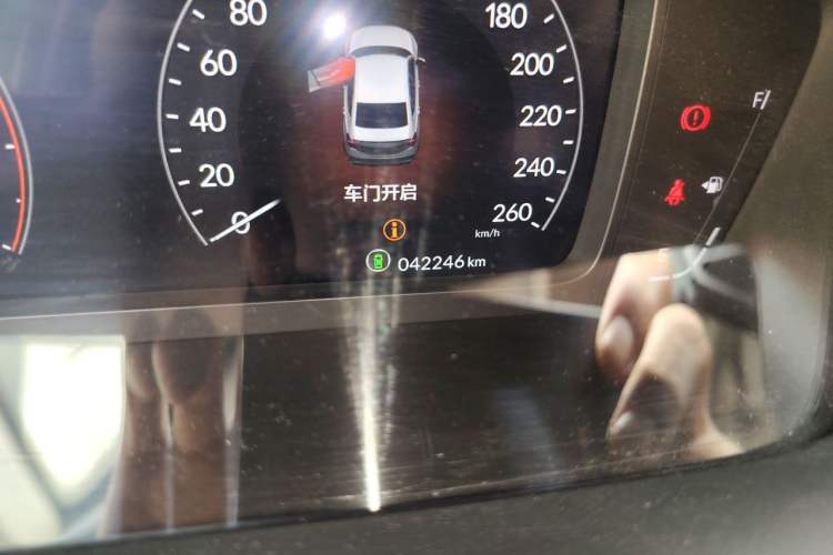 Used Honda Integra 2023 240TURBO CVT Tech Edition Odometer Close Up