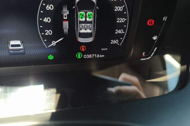 Used Honda Integra 2023 240TURBO CVT Smart Enjoyment Version Odometer Close Up