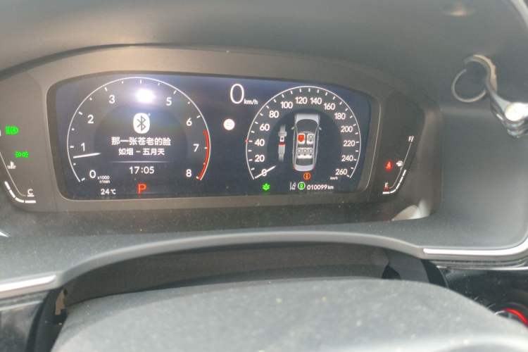 Used Honda Integra 2023 240TURBO CVT Luxury Edition Odometer Close Up