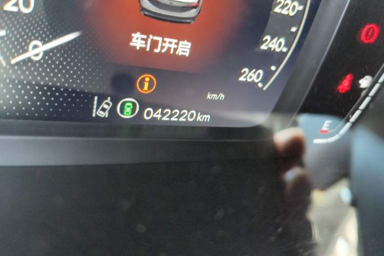 Used Honda Integra 2023 240TURBO CVT Leading Edition Odometer Close Up