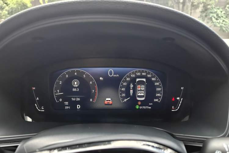Used Honda Integra 2023 240TURBO CVT Leading Edition Odometer Close Up