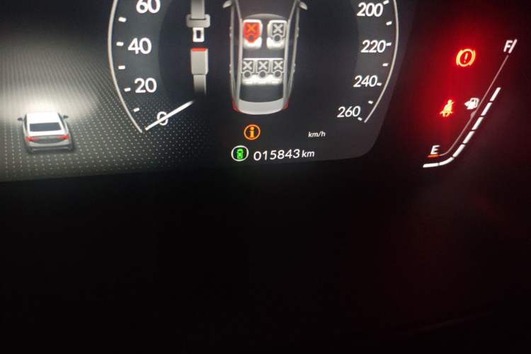 Used Honda Integra 2023 240TURBO CVT Smart Enjoyment Version Odometer Close Up