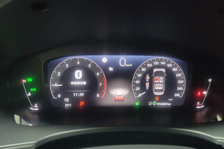 Used Honda Integra 2023 240TURBO CVT Tech Edition Odometer Close Up
