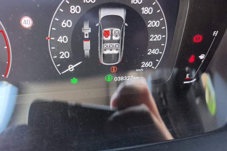Used Honda Integra 2023 HATCHBACK 240TURBO CVT Trendsetting Edition Odometer Close Up