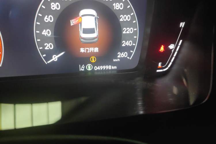 Used Honda Integra 2023 240TURBO CVT Tech Edition Odometer Close Up