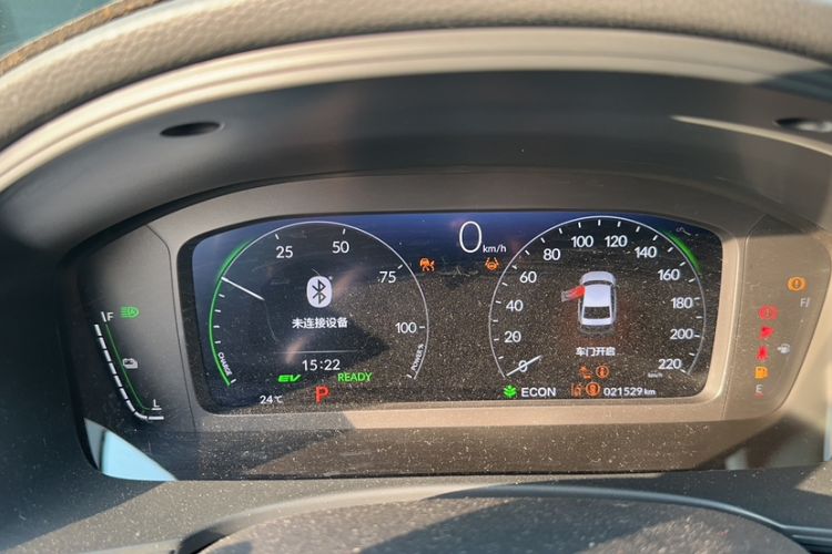 Used Honda Integra 2023 2.0L eHEV Tech Edition Odometer Close Up