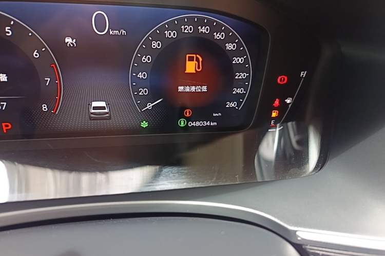 Used Honda Integra 2023 240TURBO CVT Smart Enjoyment Version Odometer Close Up