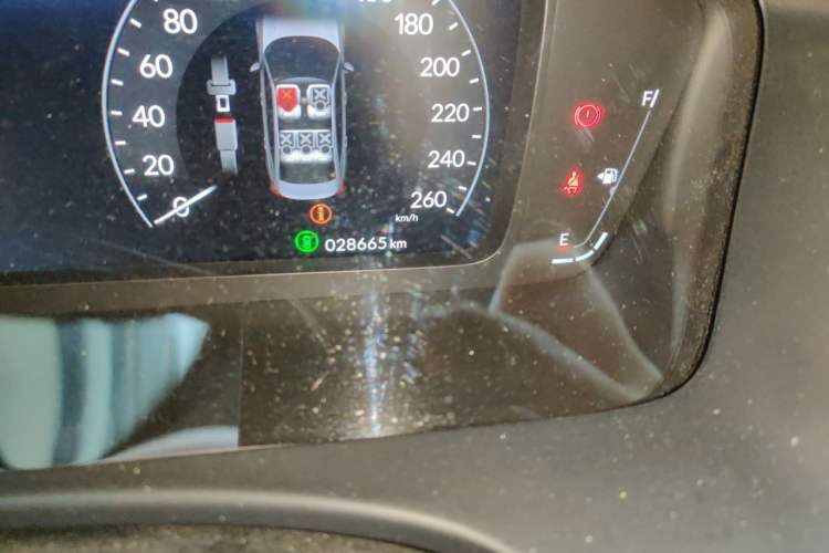 Used Honda Integra 2023 240TURBO CVT Leading Edition Odometer Close Up