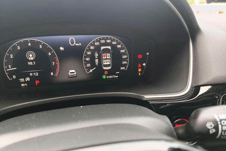 Used Honda Integra 2023 240TURBO CVT Luxury Edition Odometer Close Up