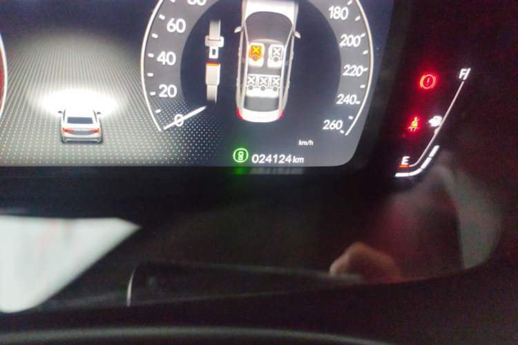 Used Honda Integra 2023 240TURBO CVT Tech Edition Odometer Close Up