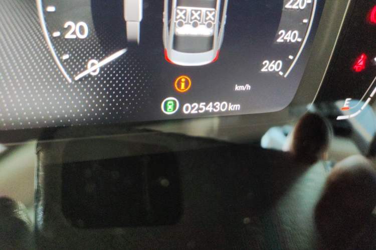 Used Honda Integra 2023 240TURBO CVT Tech Edition Odometer Close Up
