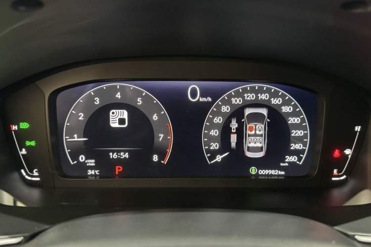 Used Honda Integra 2023 240TURBO CVT Smart Enjoyment Version Odometer Close Up