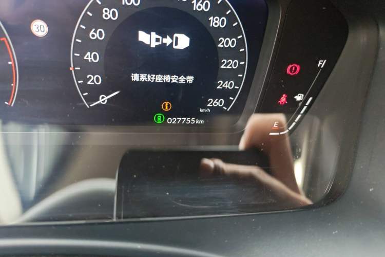 Used Honda Integra 2023 240TURBO CVT Leading Edition Odometer Close Up