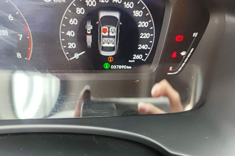 Used Honda Integra 2023 240TURBO CVT Leading Edition Odometer Close Up