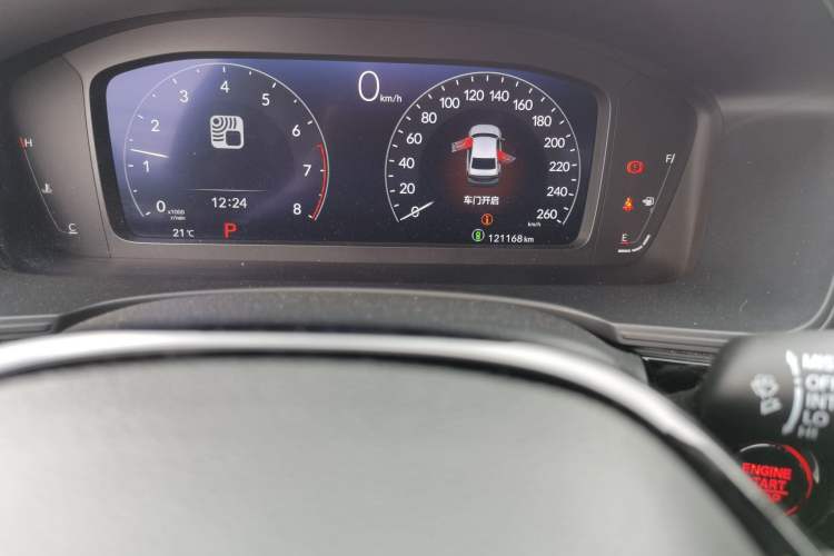 Used Honda Integra 2023 240TURBO CVT Leading Edition Odometer Close Up
